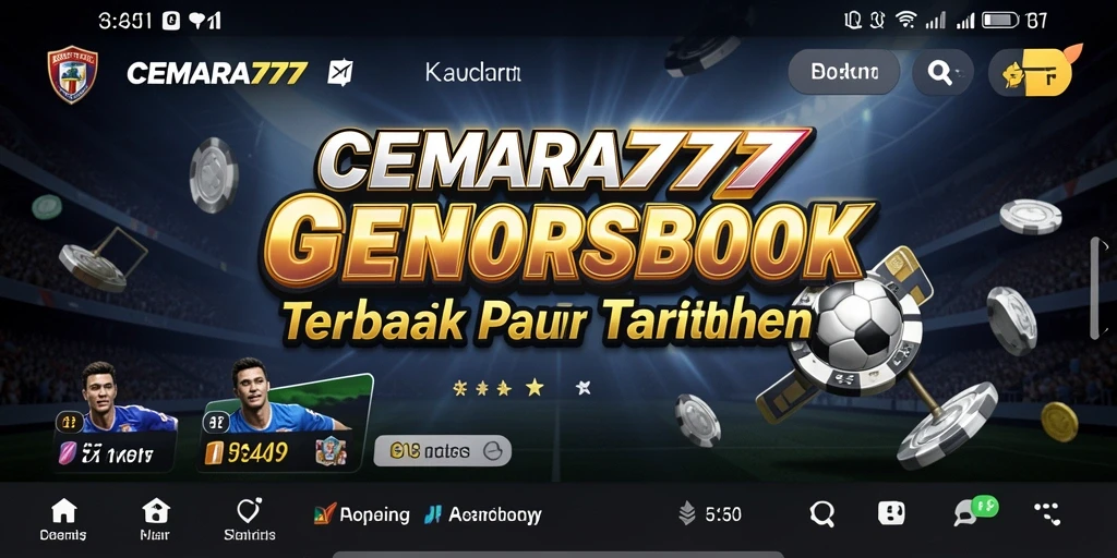 Tampilan aksi taruhan langsung di CEMARA777 dengan antarmuka yang ramah pengguna.