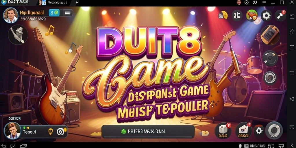 Tampilan gameplay DUIT8 yang menarik dan interaktif.