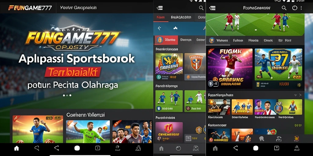 Tampilan menarik dengan taruhan olahraga yang beragam di FUNGAME777.