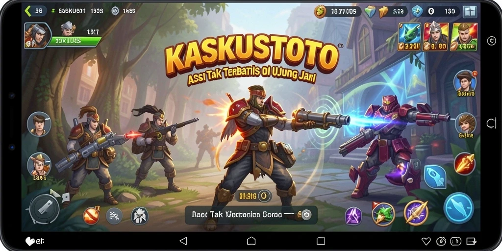 Tampilan gameplay KASKUSTOTO yang menampilkan aksi seru.