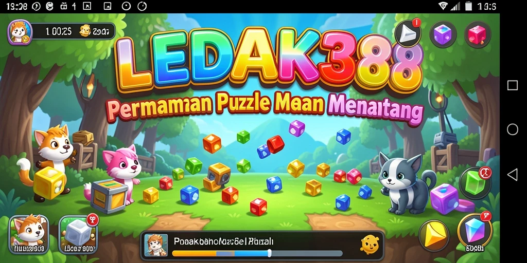 Tampilan gameplay LEDAK388 yang menantang dan menarik.