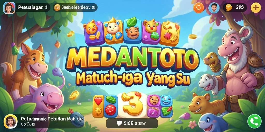 Gameplay seru dan menantang di MEDANTOTO.