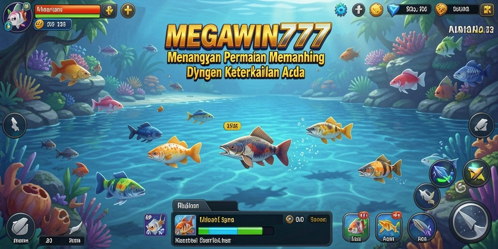 Tangkapan ikan yang beragam dalam gameplay MEGAWIN777.