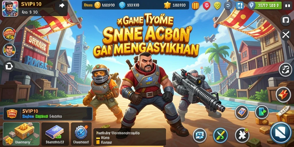 Tampilan gameplay SVIP10 yang seru dan menantang.